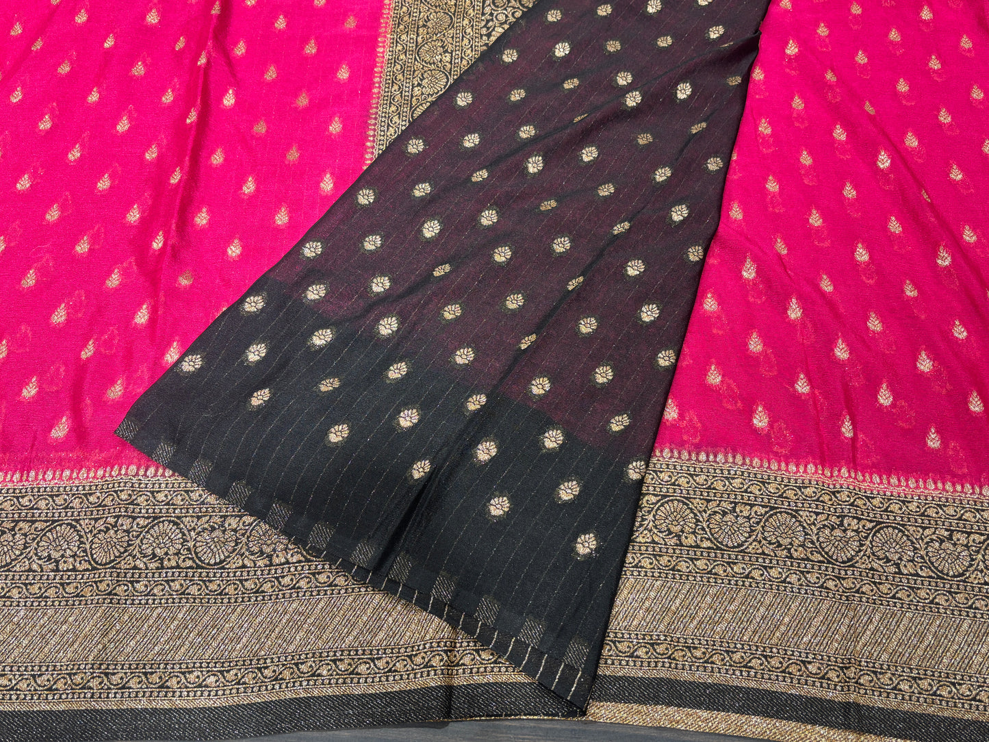 Chiffon georgette saree