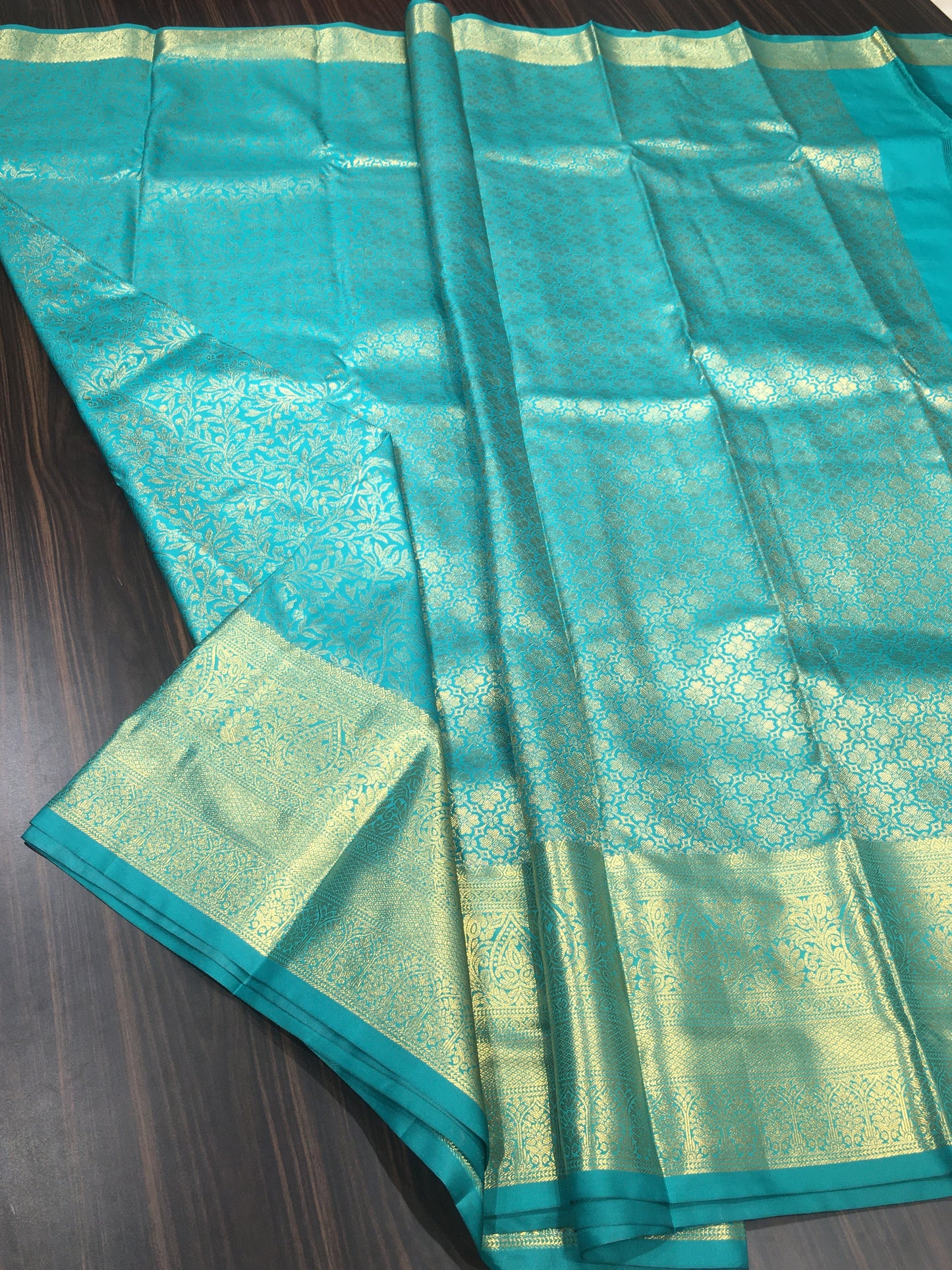 Semi Kanchipuram silk