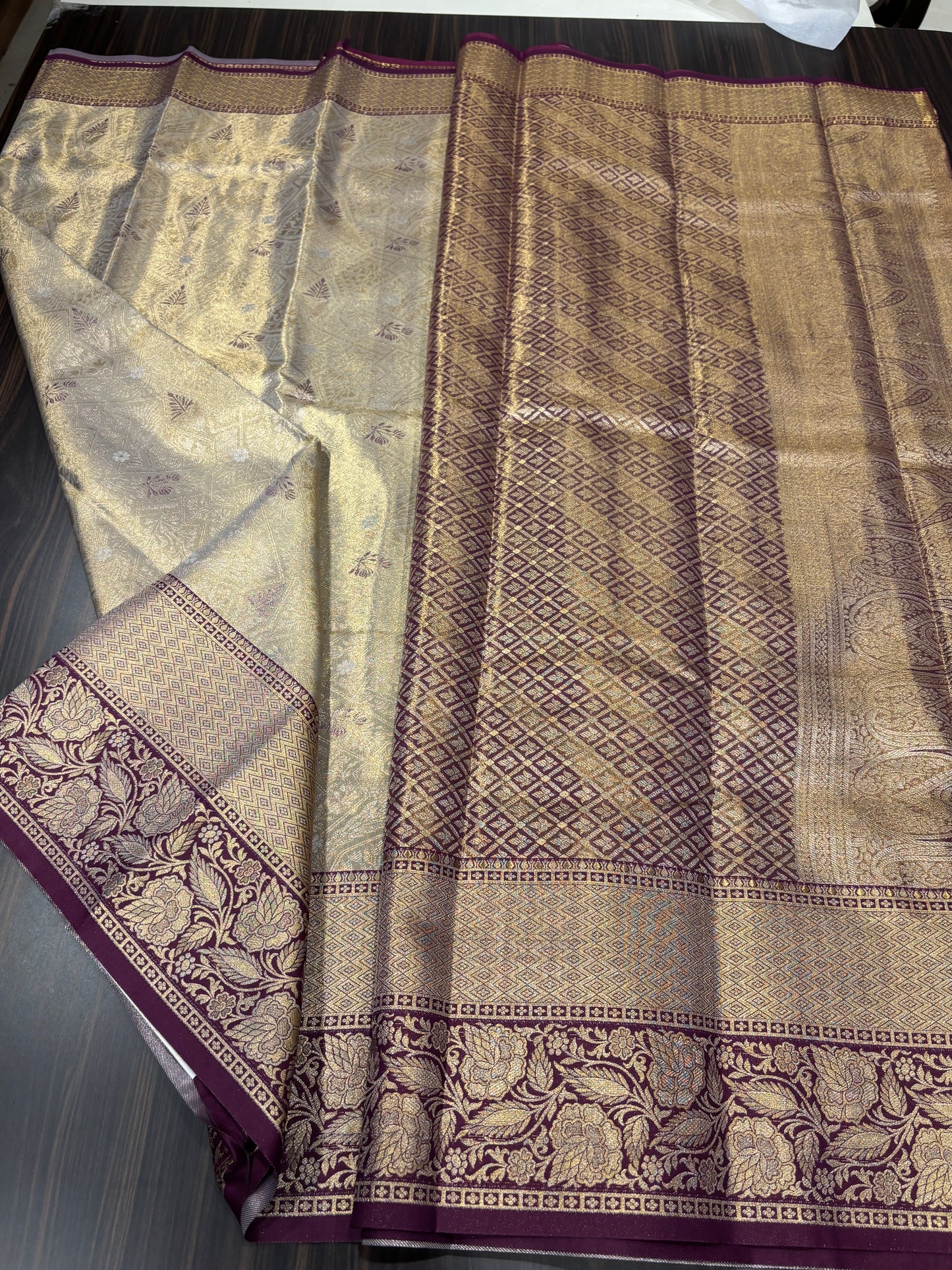 Semi Kanchipuram tissue