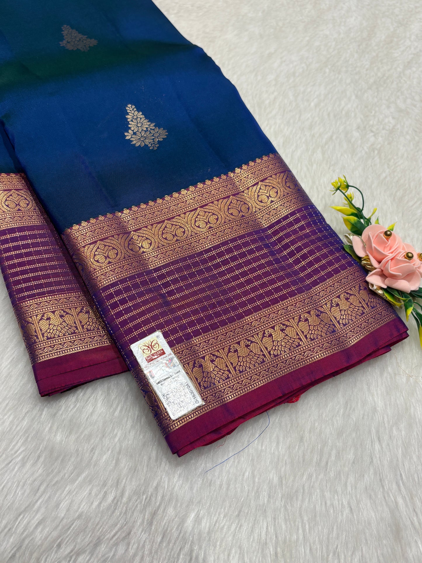 Pure Kanchipuram silk
