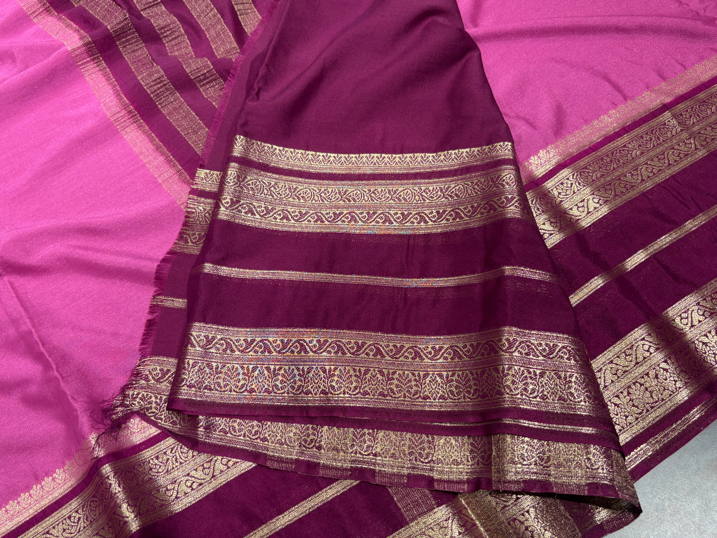 Semi Mysore crape