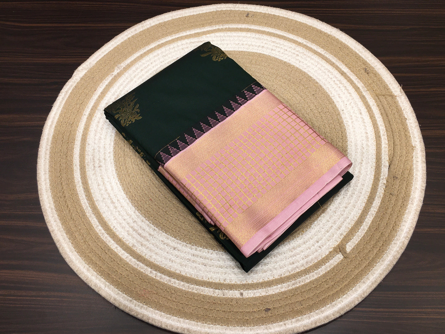 Semi Kanchipuram silk