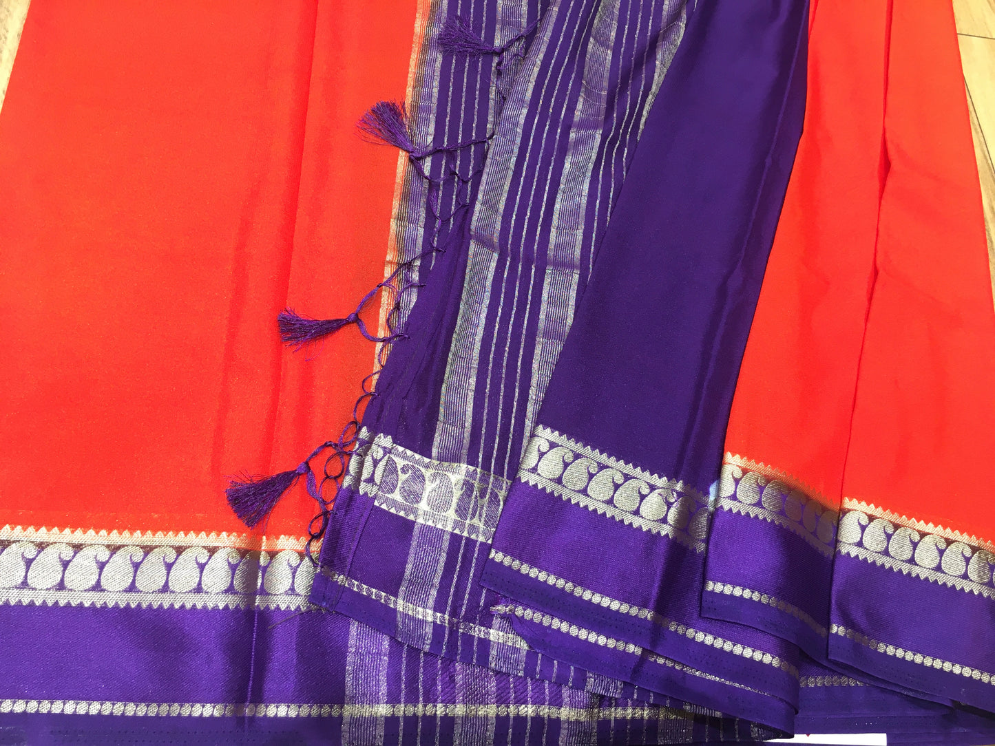 Semi Mysore Crape Silk