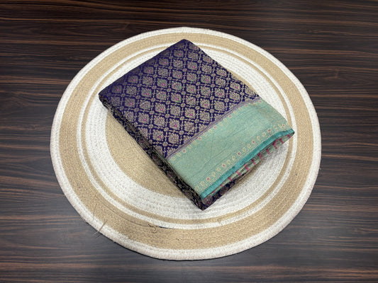 Chiffon crape saree