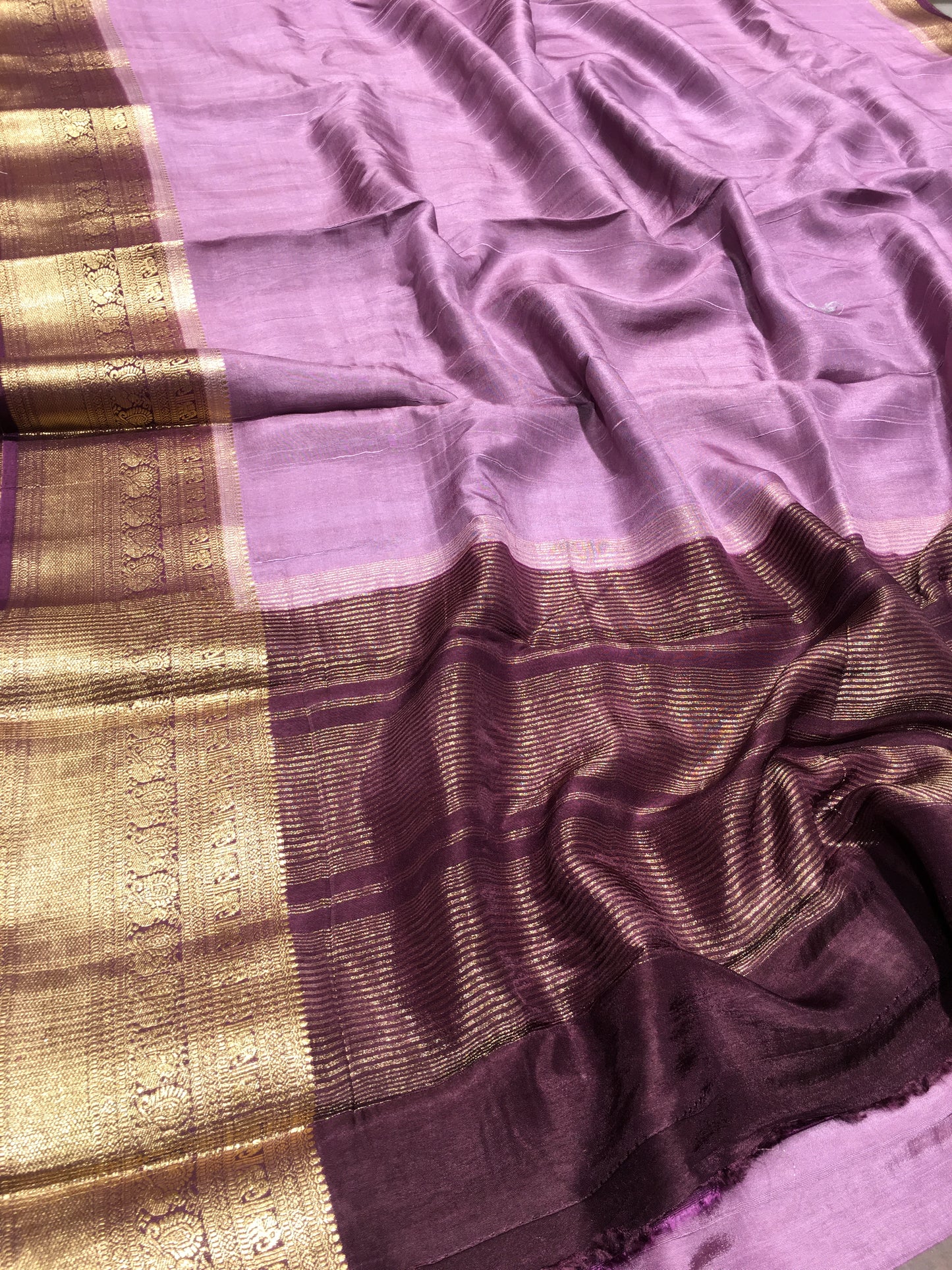 Soft tussar saree