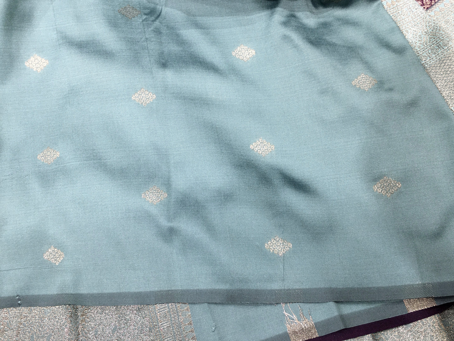 Semi Kanchipuram silk