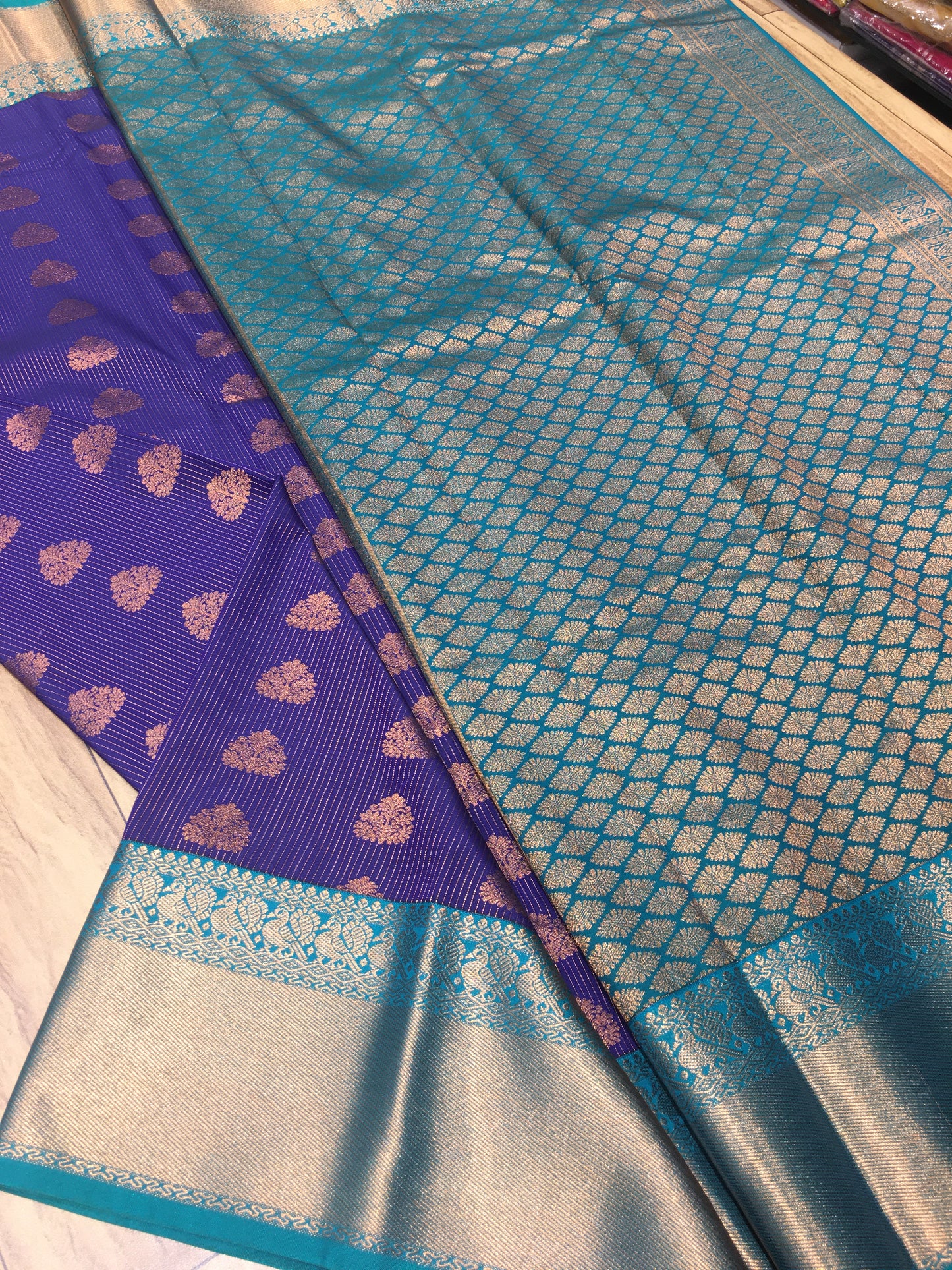 Semi Kanchipuram Silk
