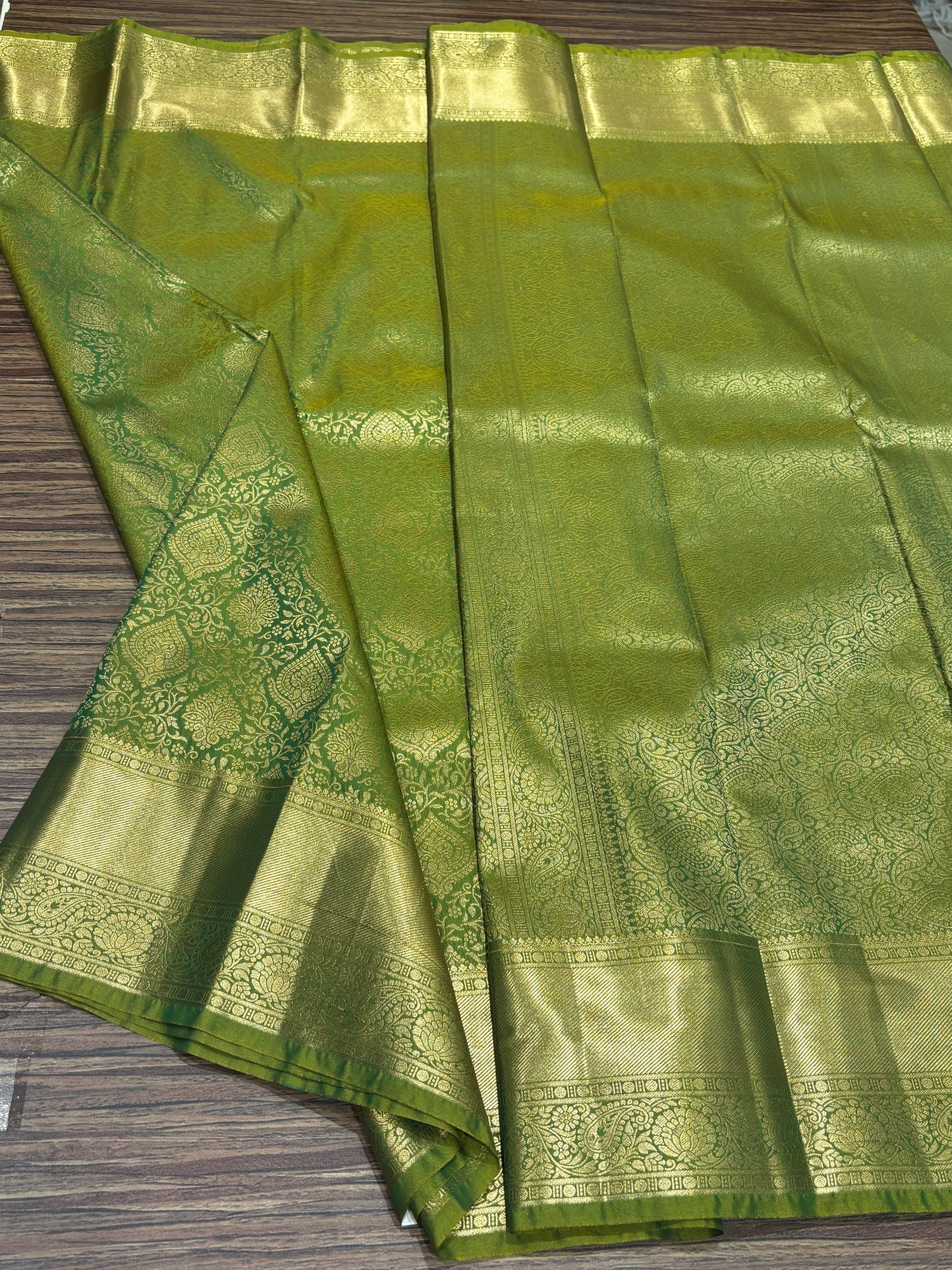 Semi Kanchipuram silk