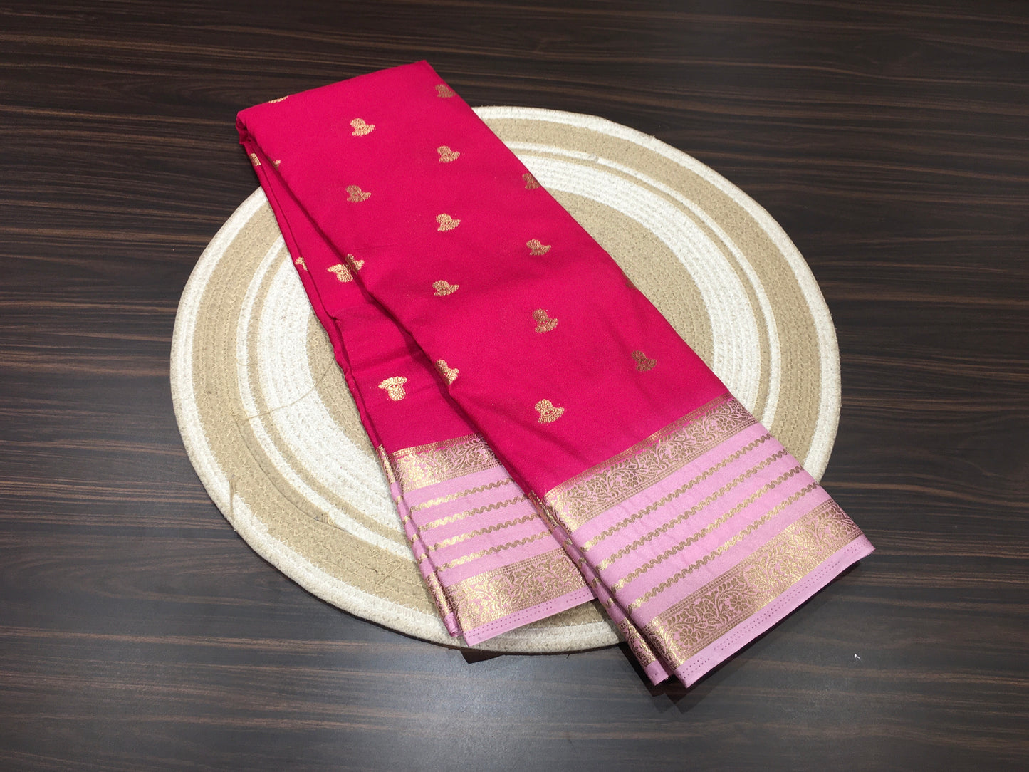 Semi Mysore crape