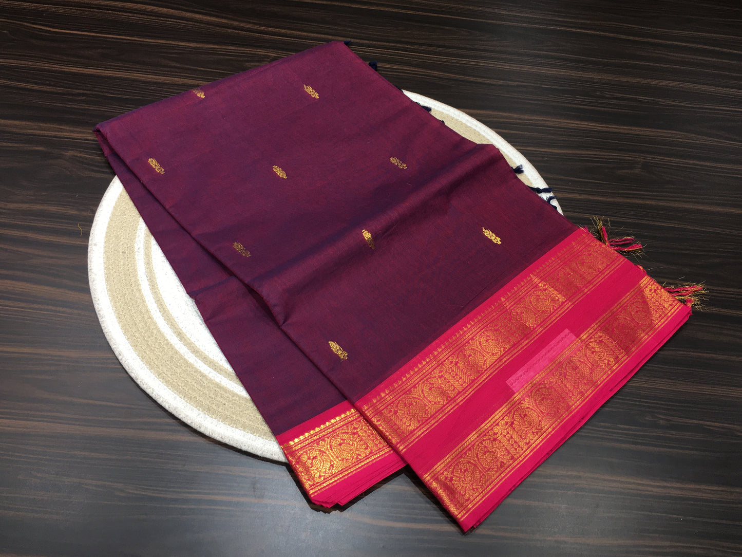 Fancy cotton saree