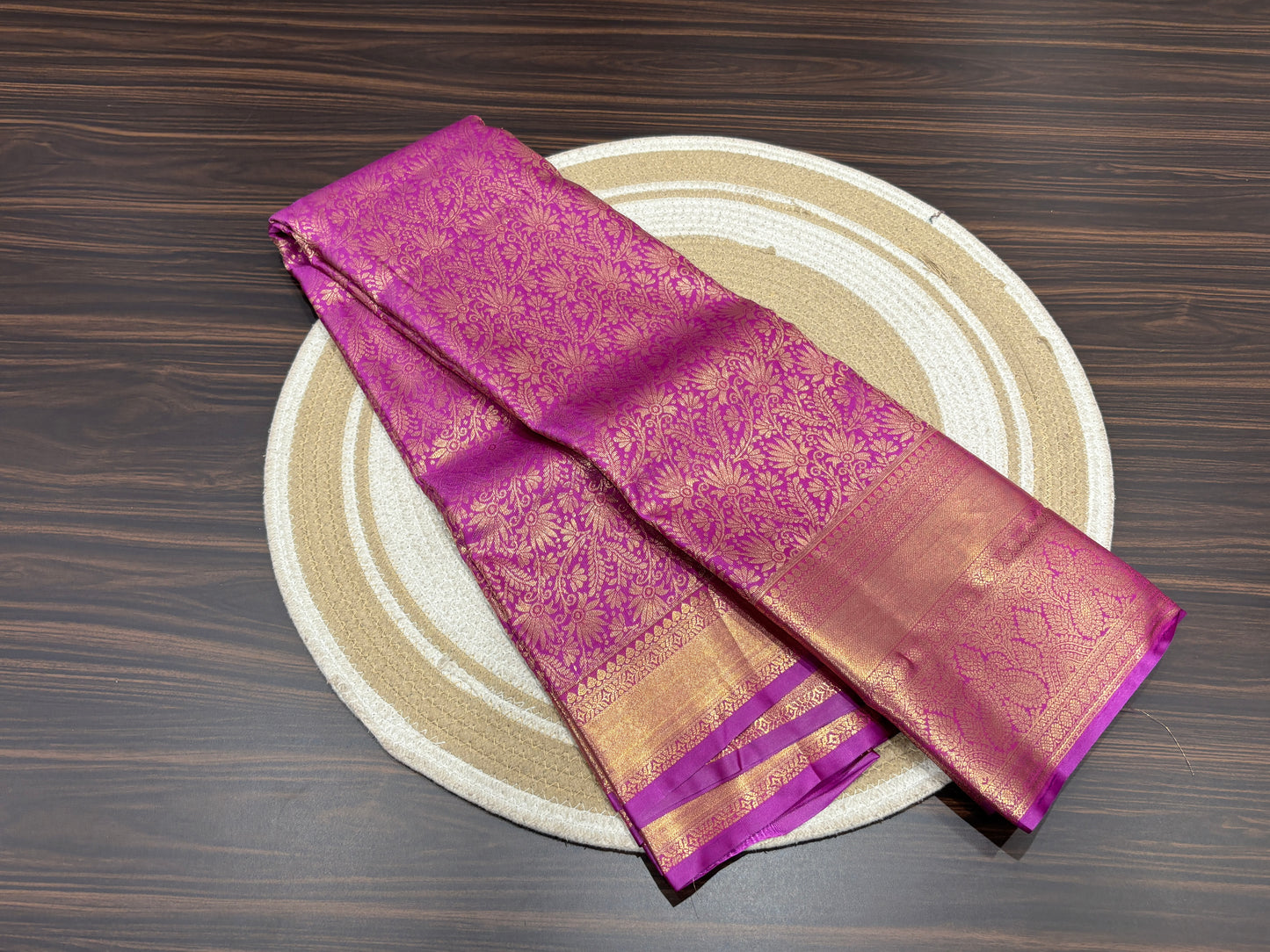 Semi Kanchipuram silk