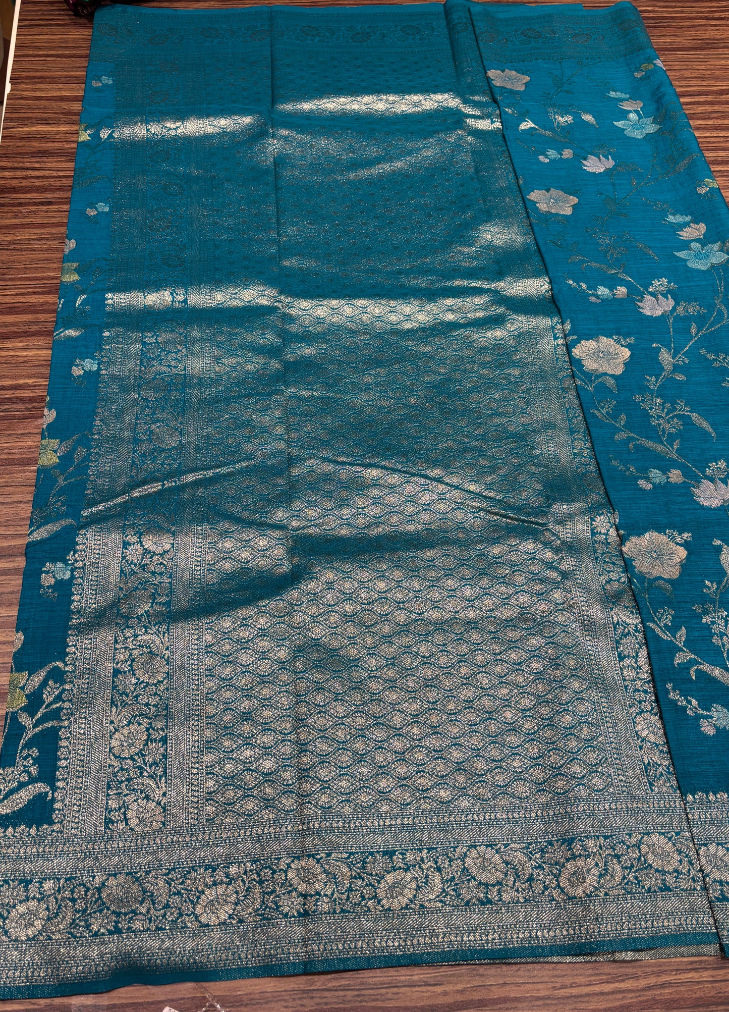 Soft tussar saree