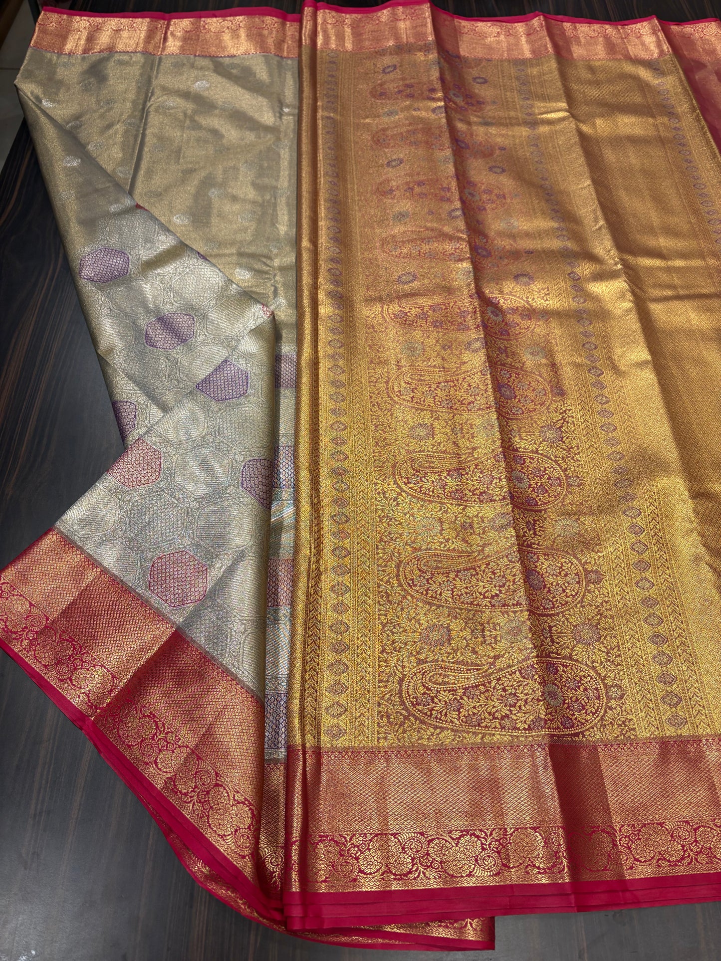 Semi Kanchipuram tissue