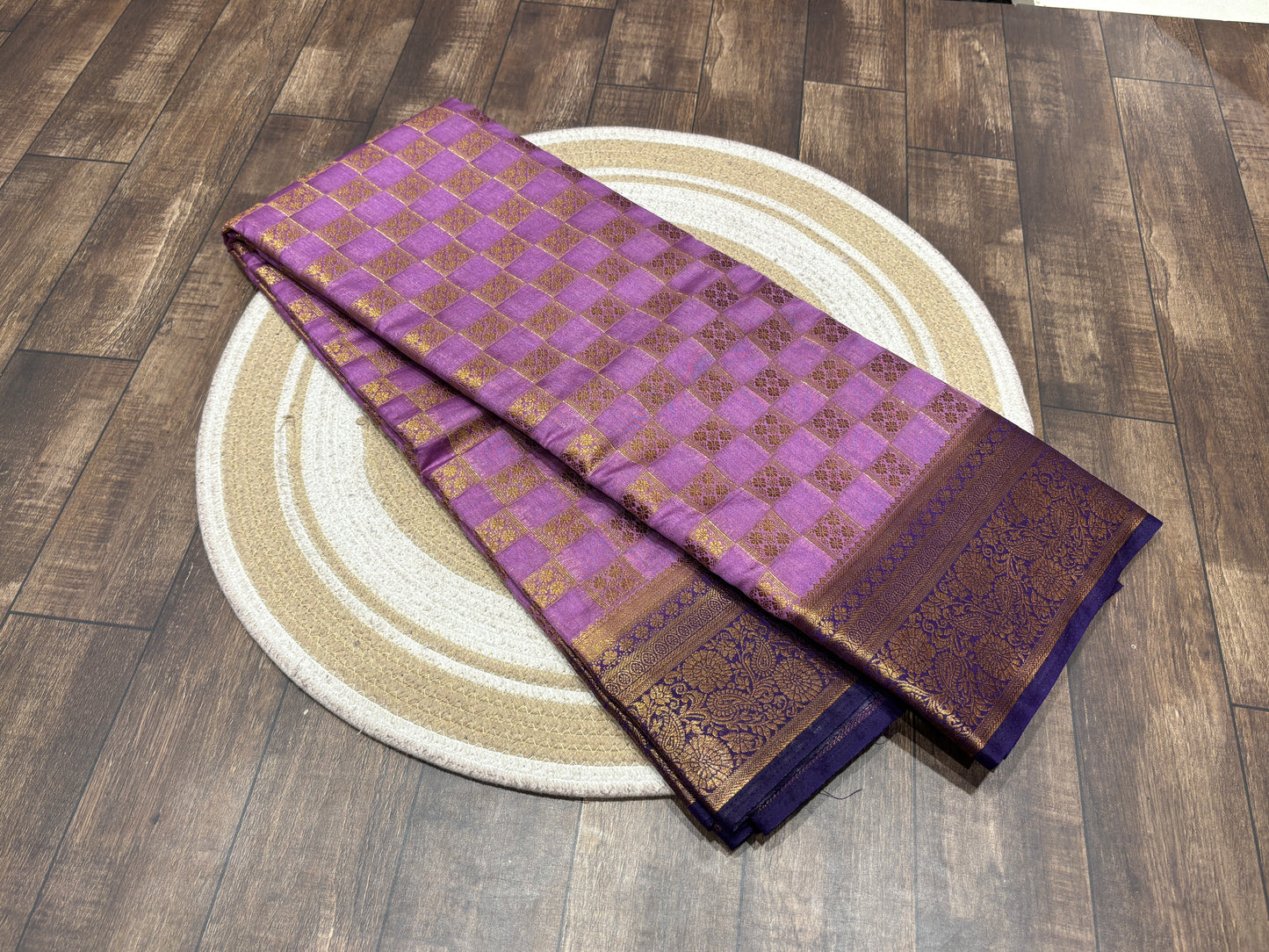 Raw silk saree
