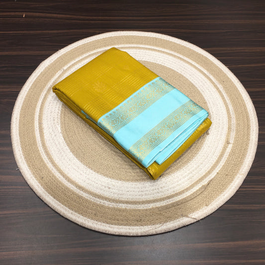 Semi Kanchipuram silk