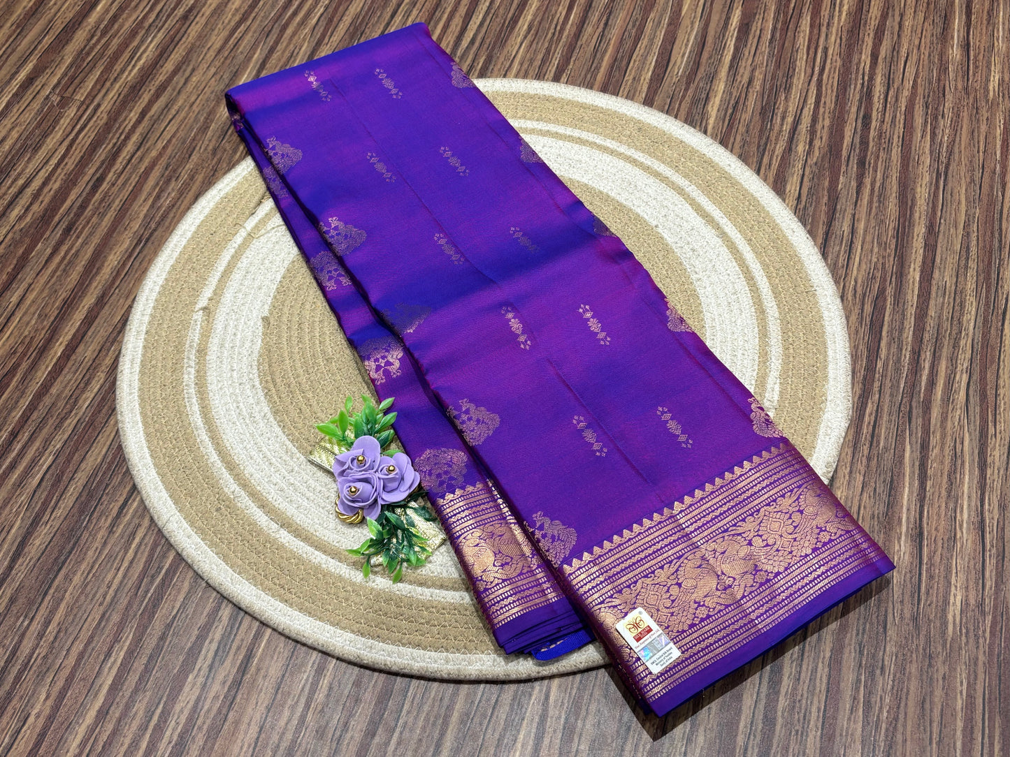 Pure Kanchipuram silk