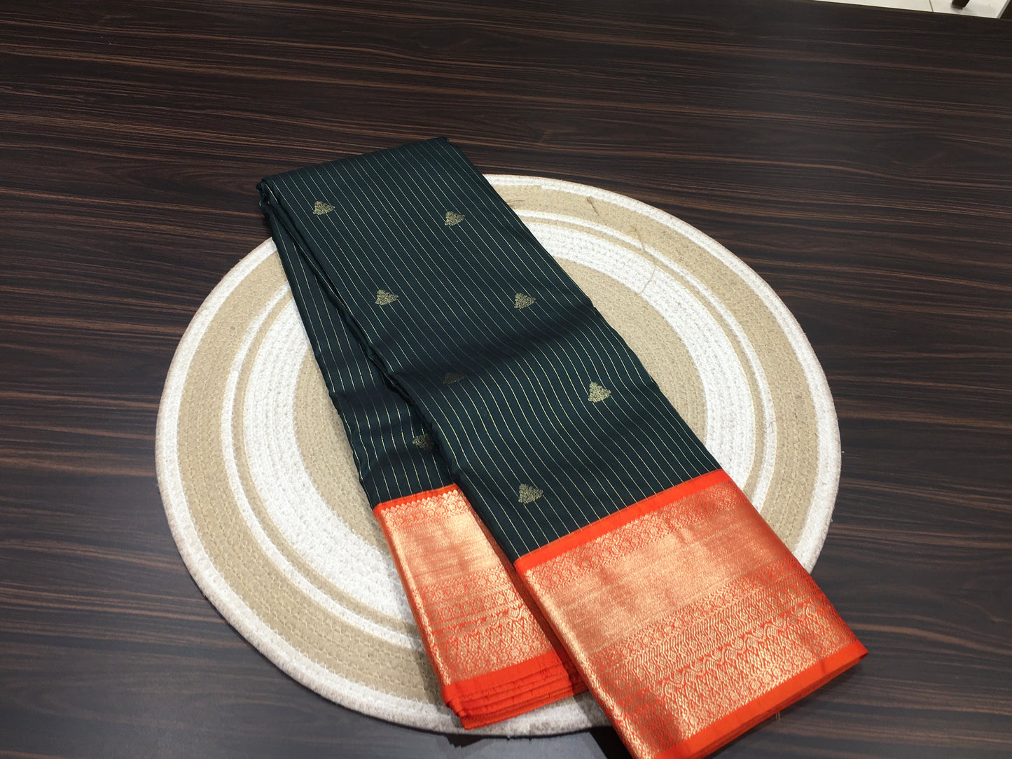 Semi Kanchipuram silk
