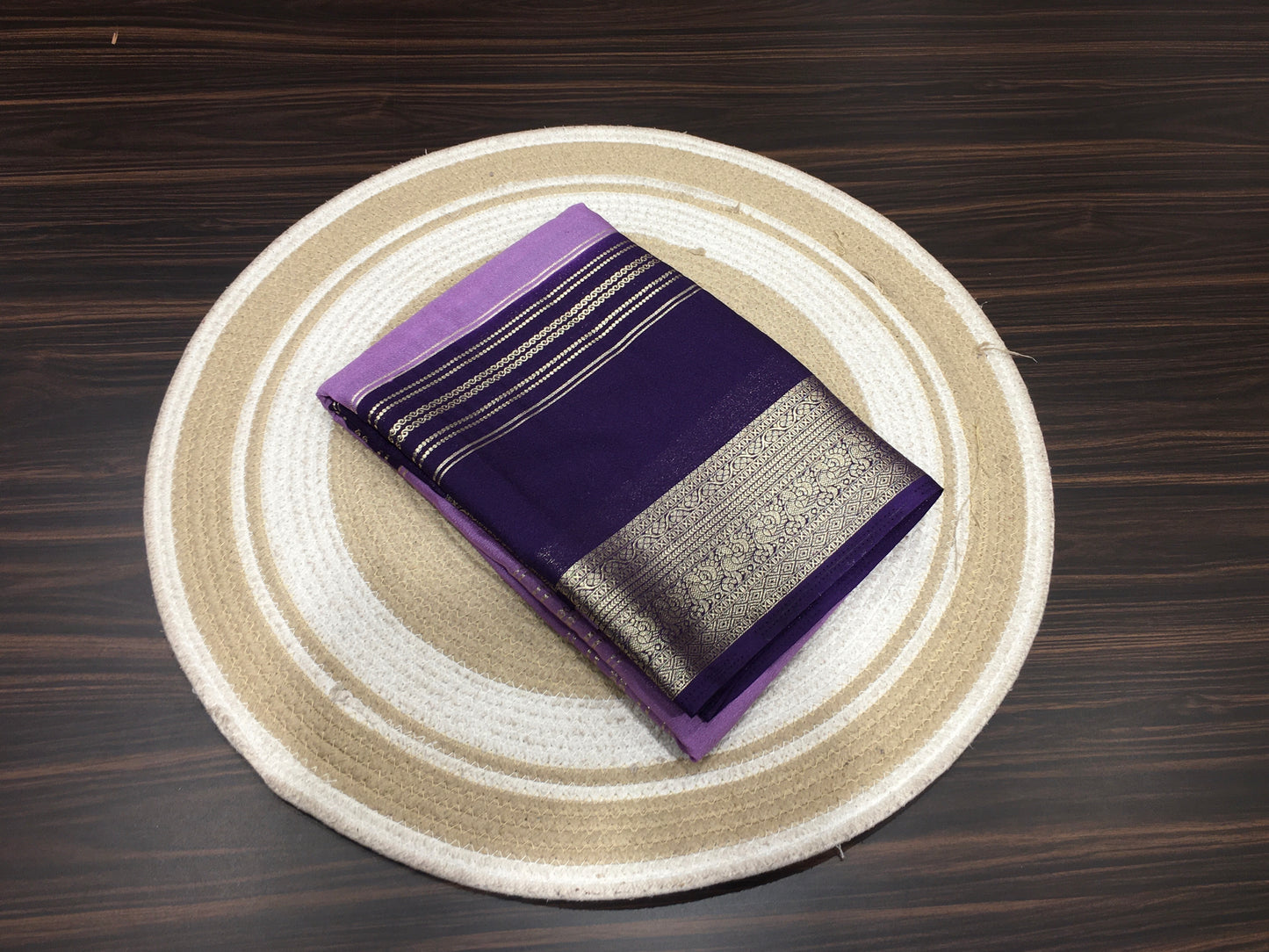 Semi Mysore crape