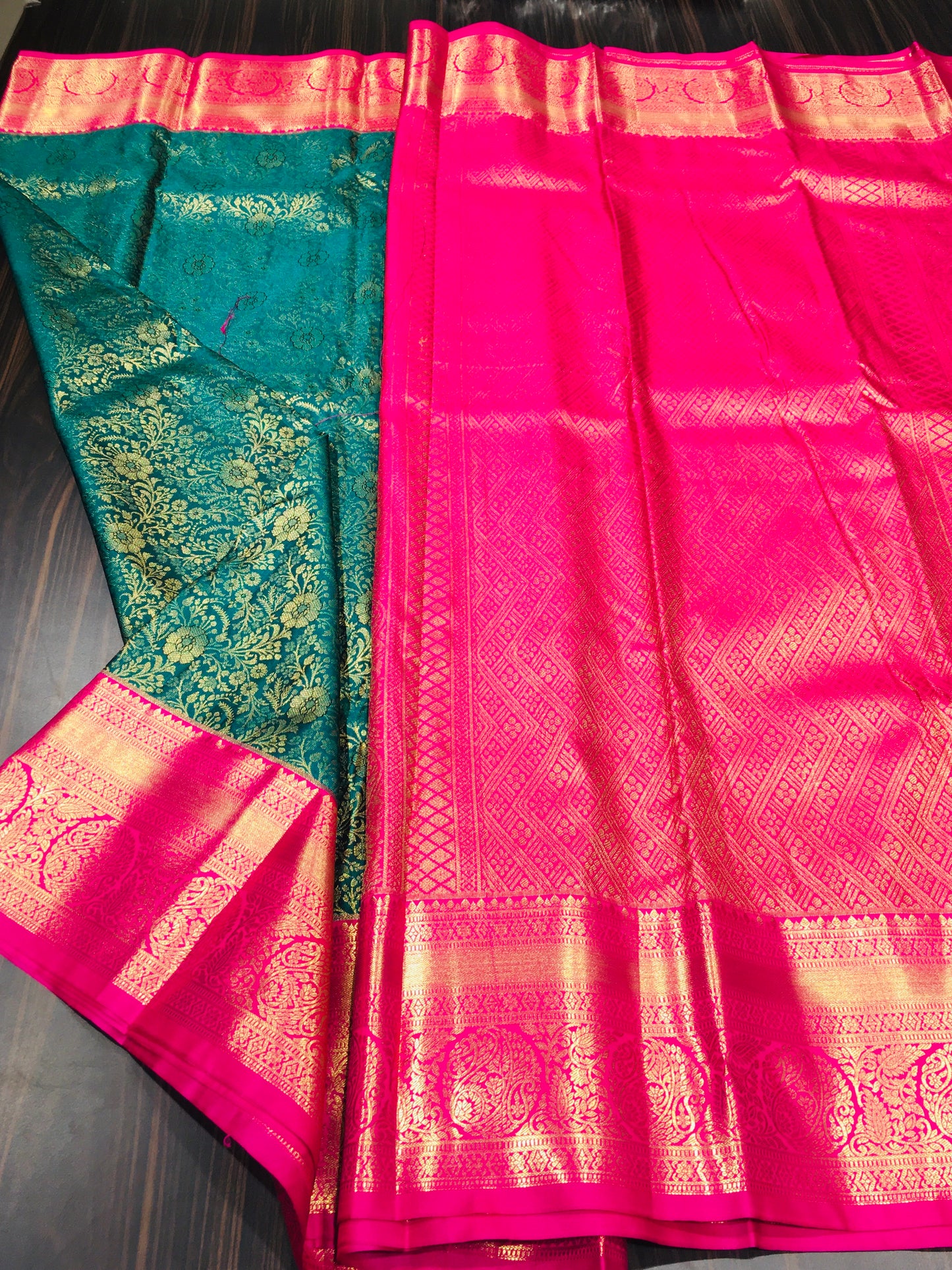 Semi Kanchipuram silk