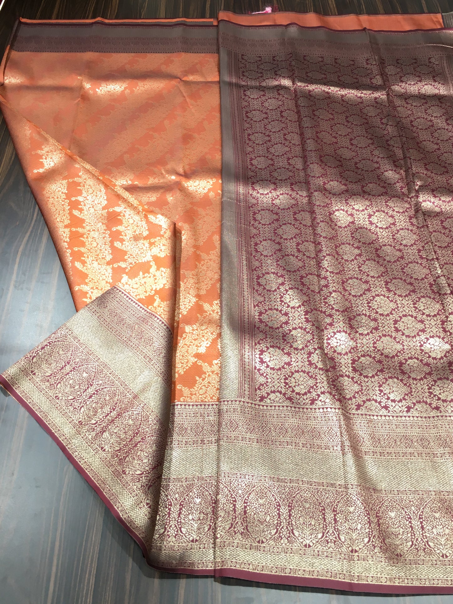 Semi Kanchipuram silk