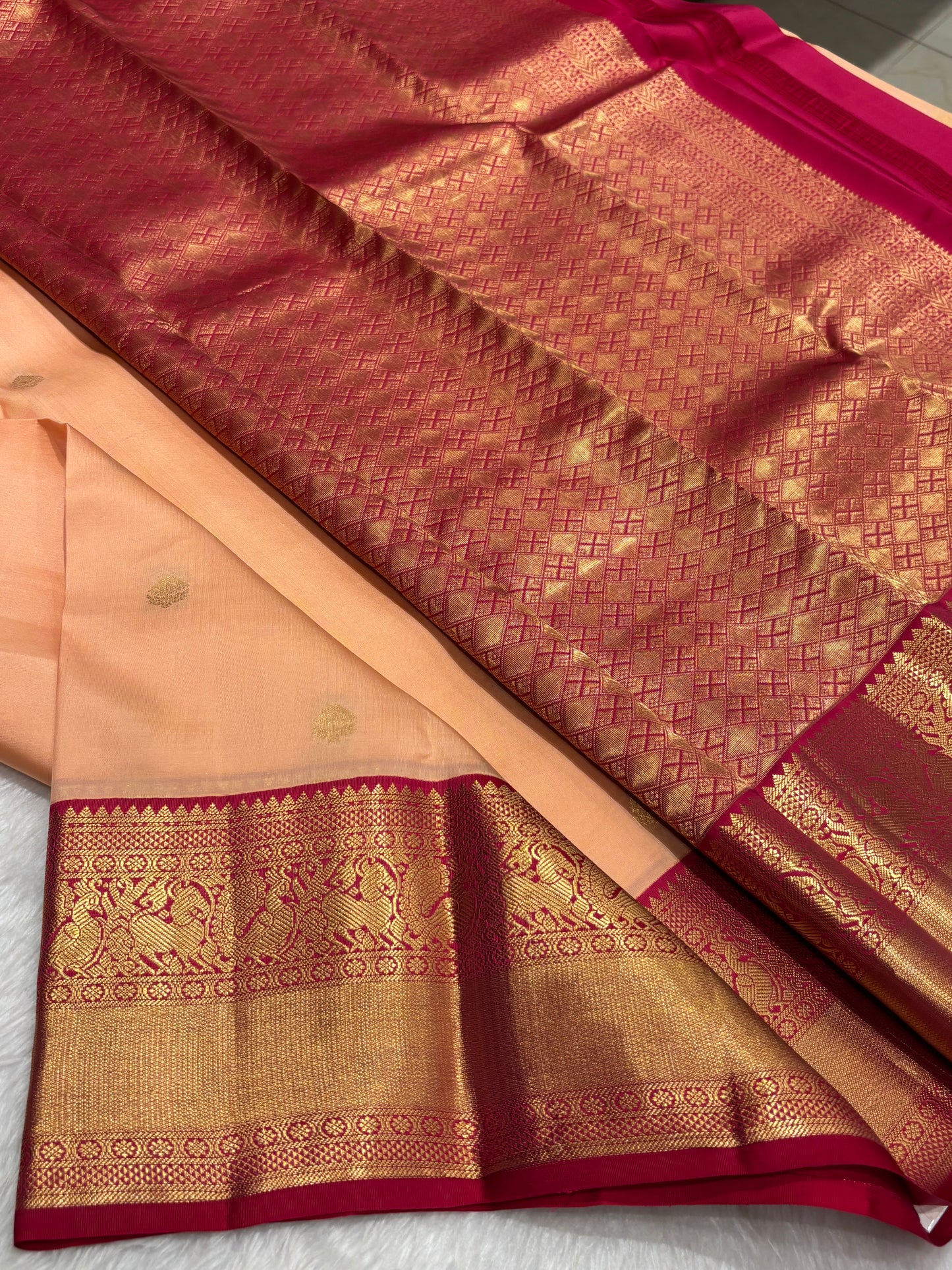 Pure Kanchipuram silk
