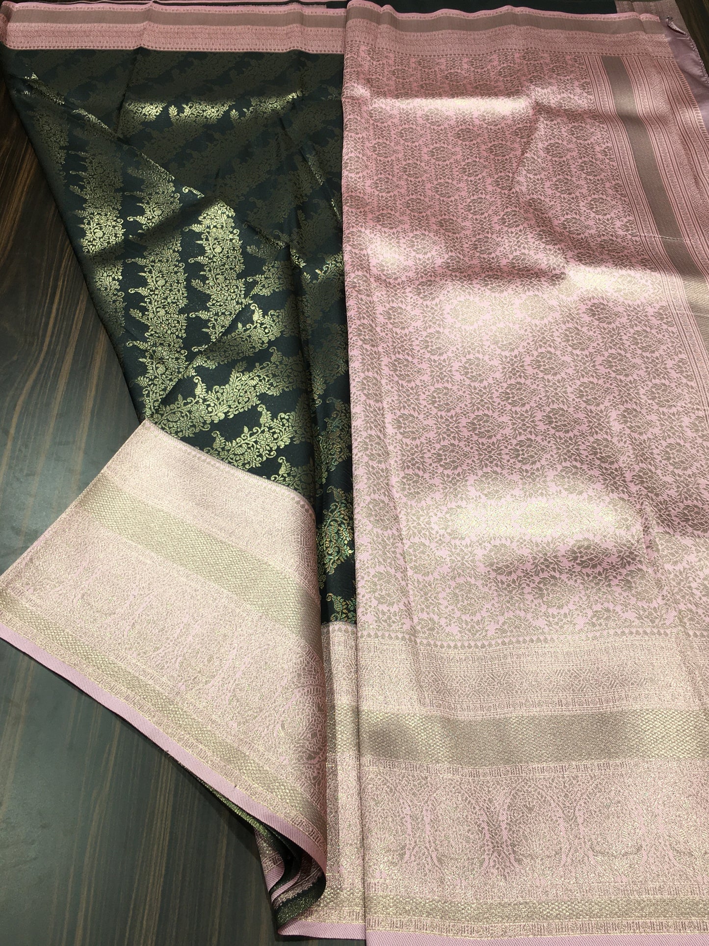 Semi Kanchipuram silk