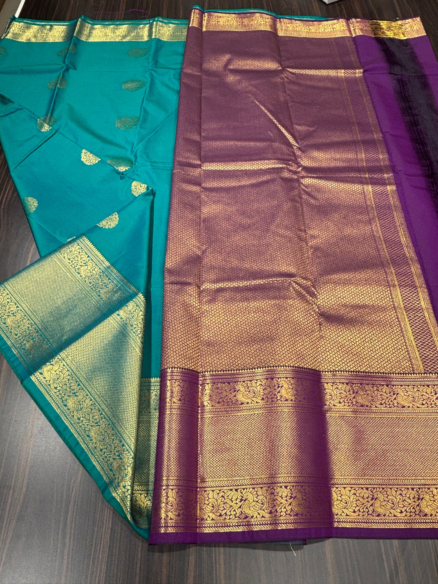 Semi Kanchipuram silk