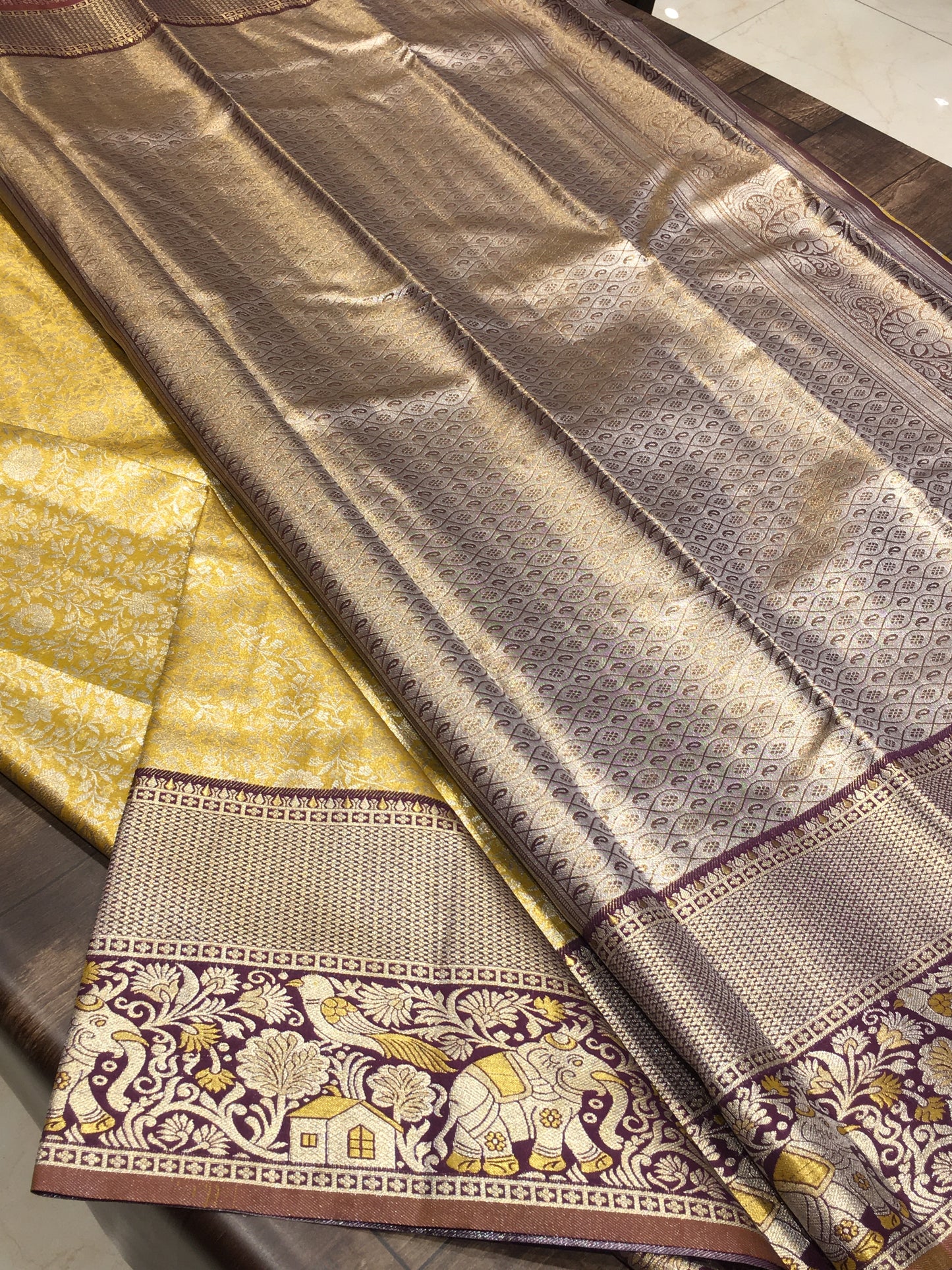 Semi Kanchipuram Tissue