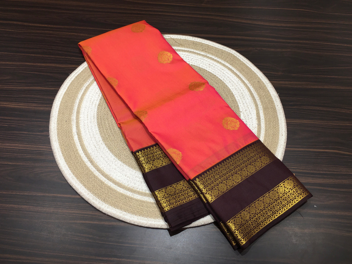 Semi Kanchipuram silk