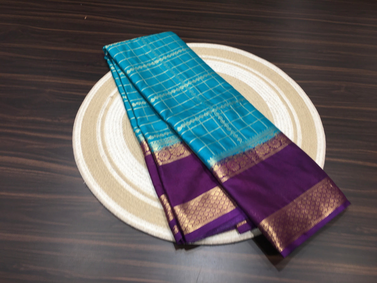 Semi Mysore Crape Silk