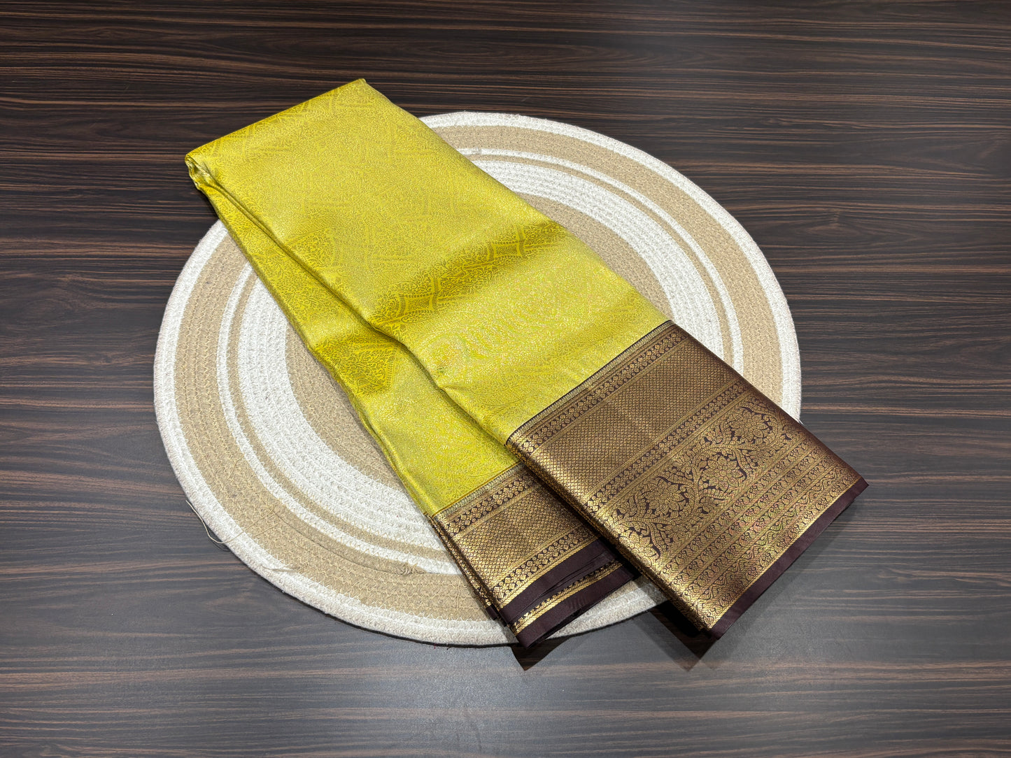 Semi Kanchipuram silk