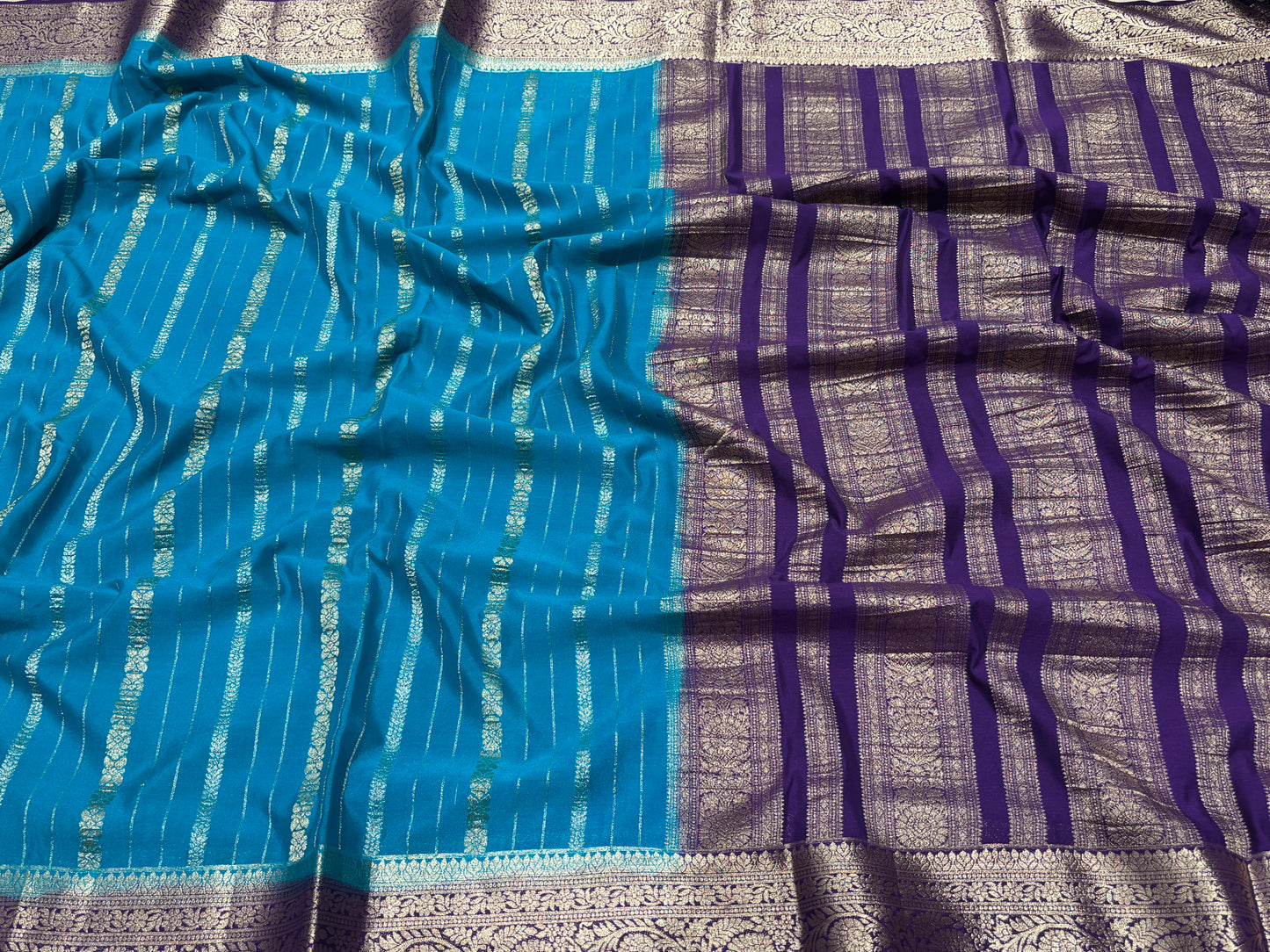 Semi Mysore crape