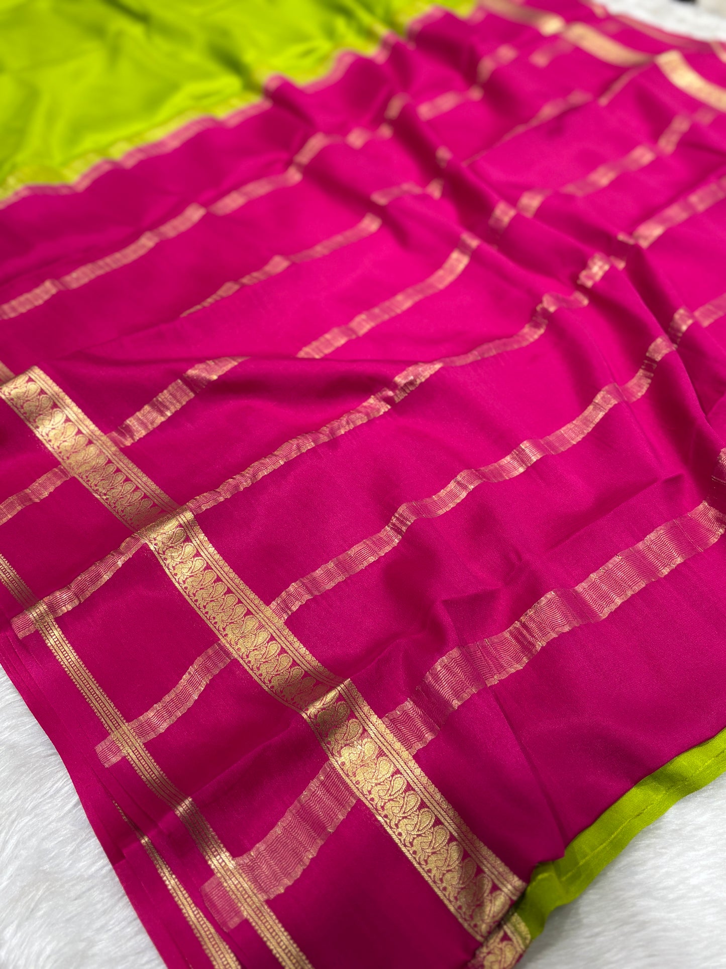 Pure Mysore silk