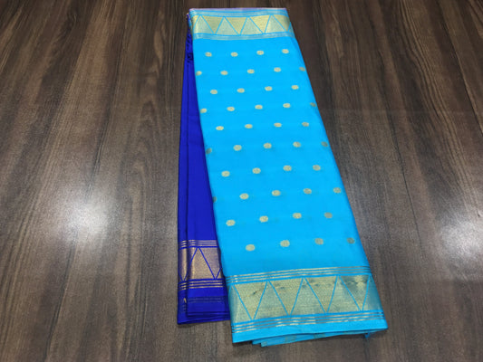 Semi Mysore Crape Silk