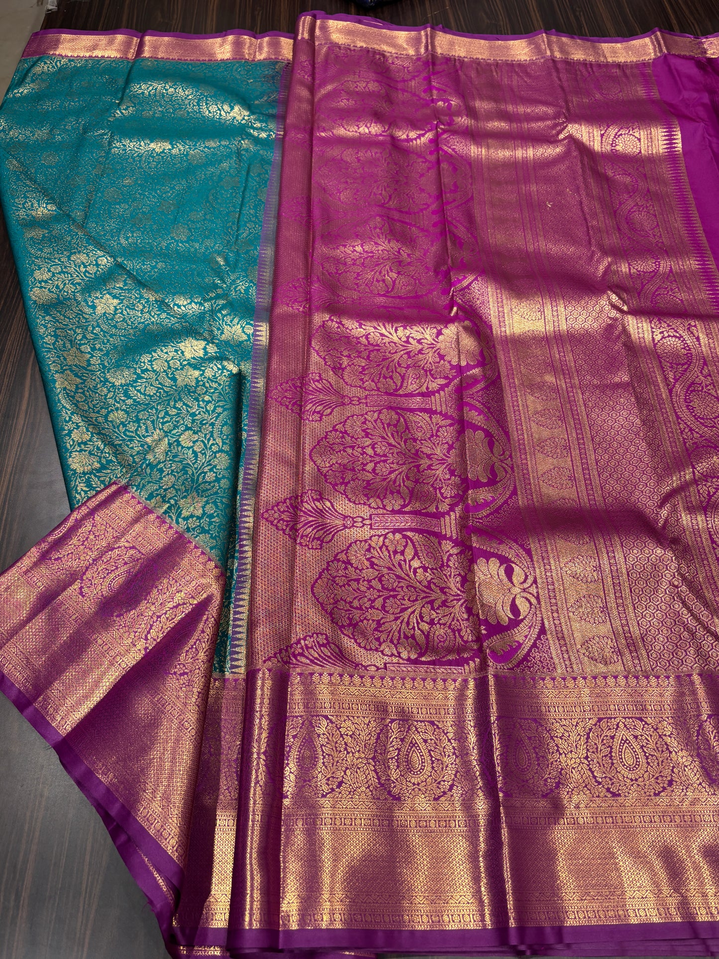 Semi Kanchipuram silk