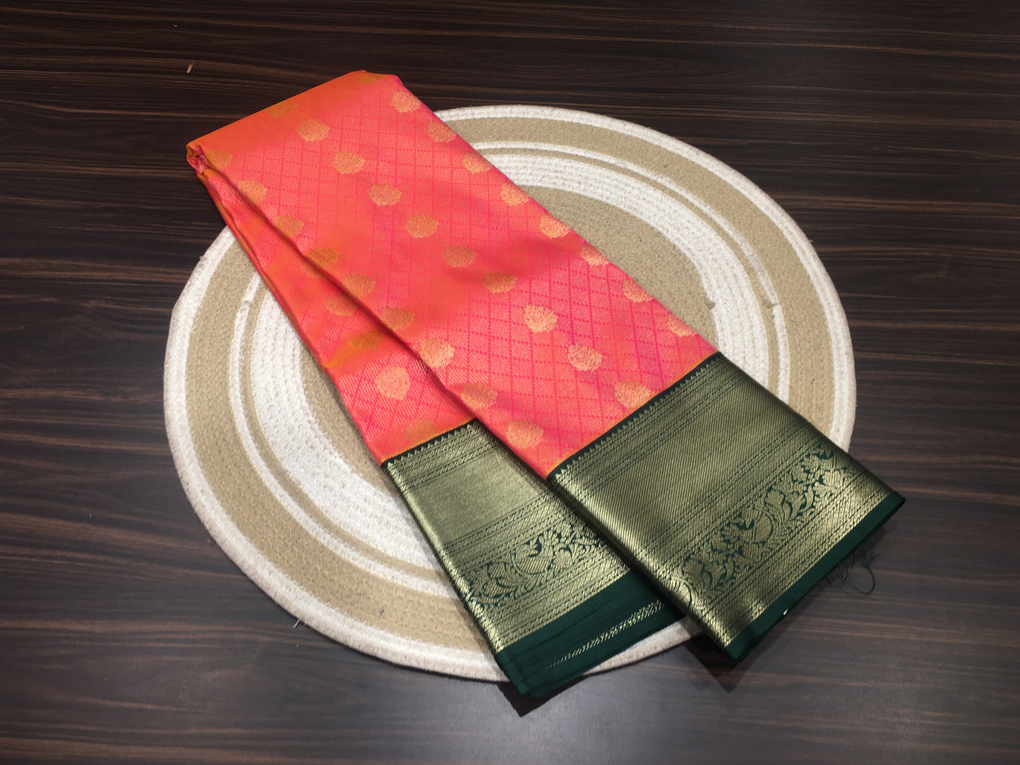 Semi Kanchipuram silk