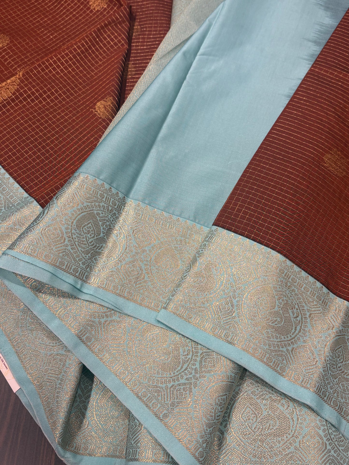 Semi Kanchipuram silk