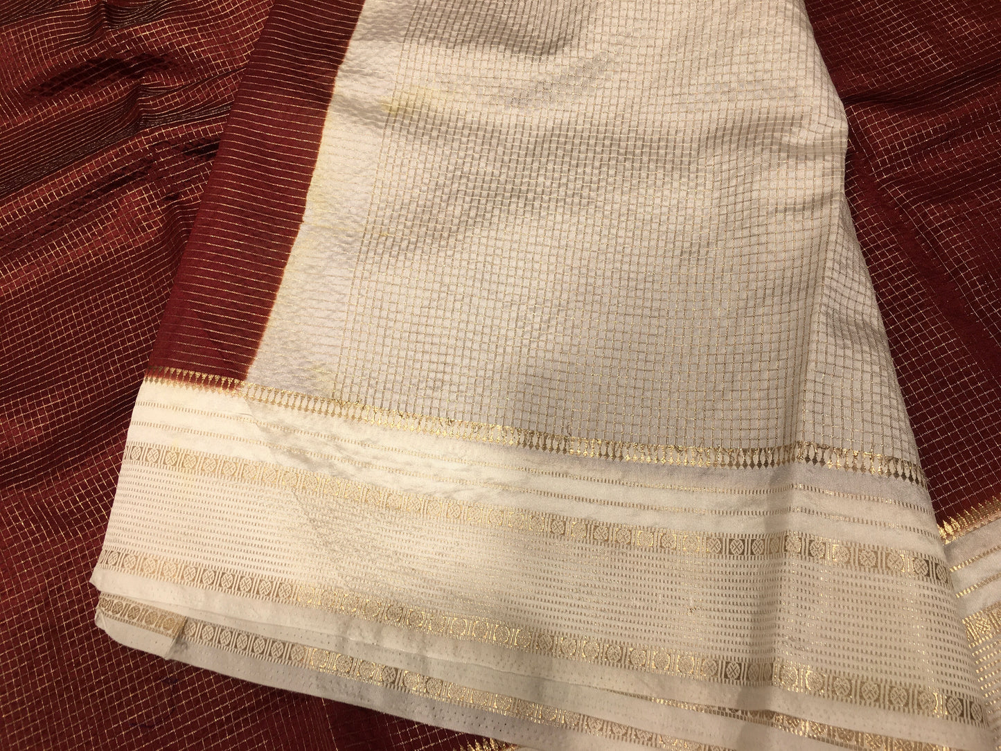 Moonga Crape Saree