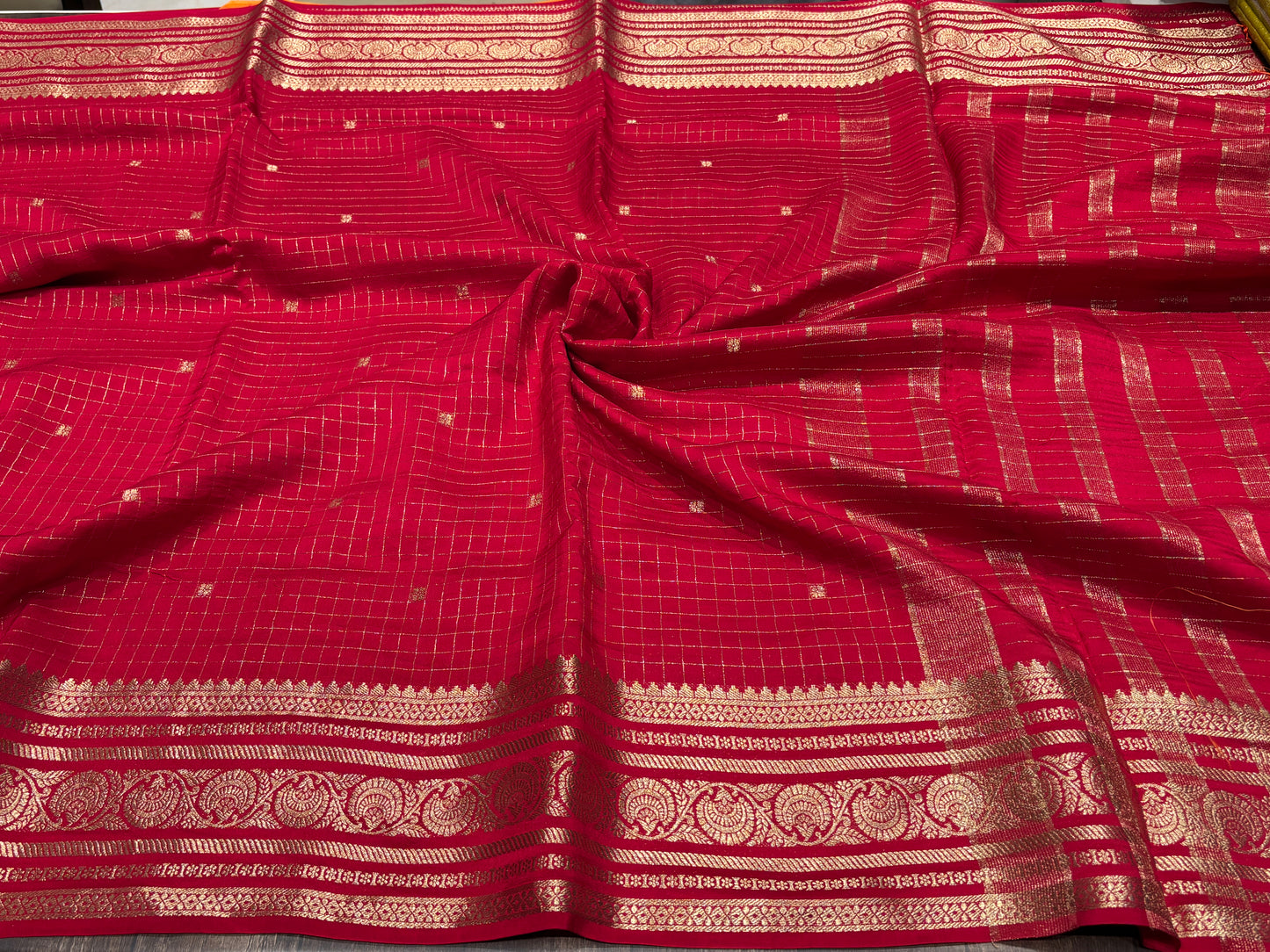 Semi Mysore crape