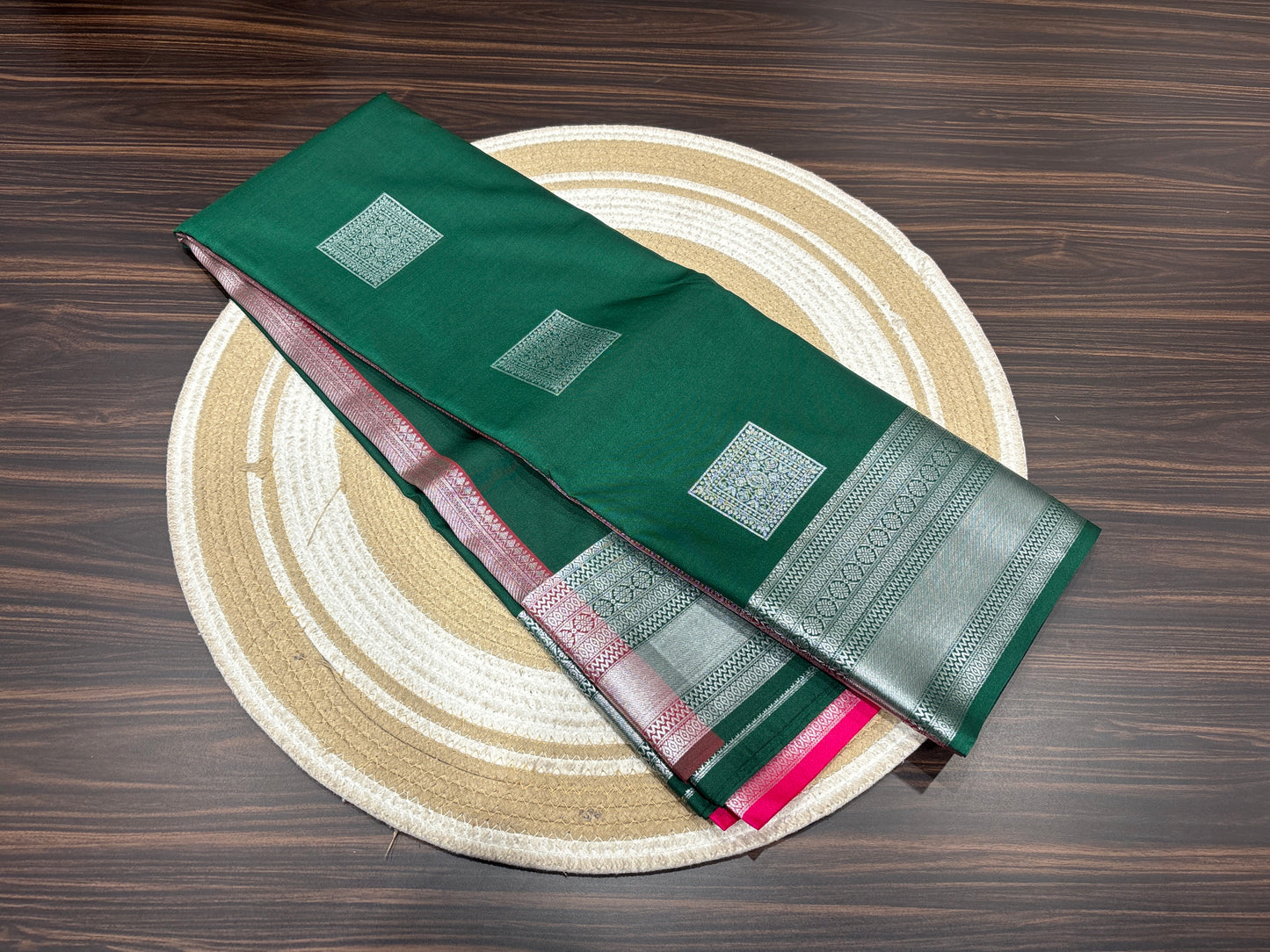 Semi Kanchipuram silk