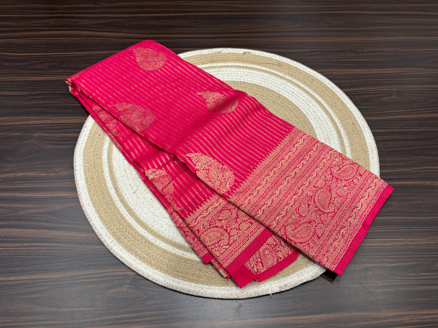 Soft crape saree