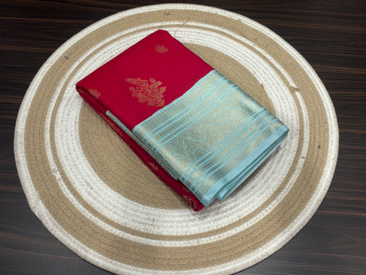 Semi Kanchipuram silk