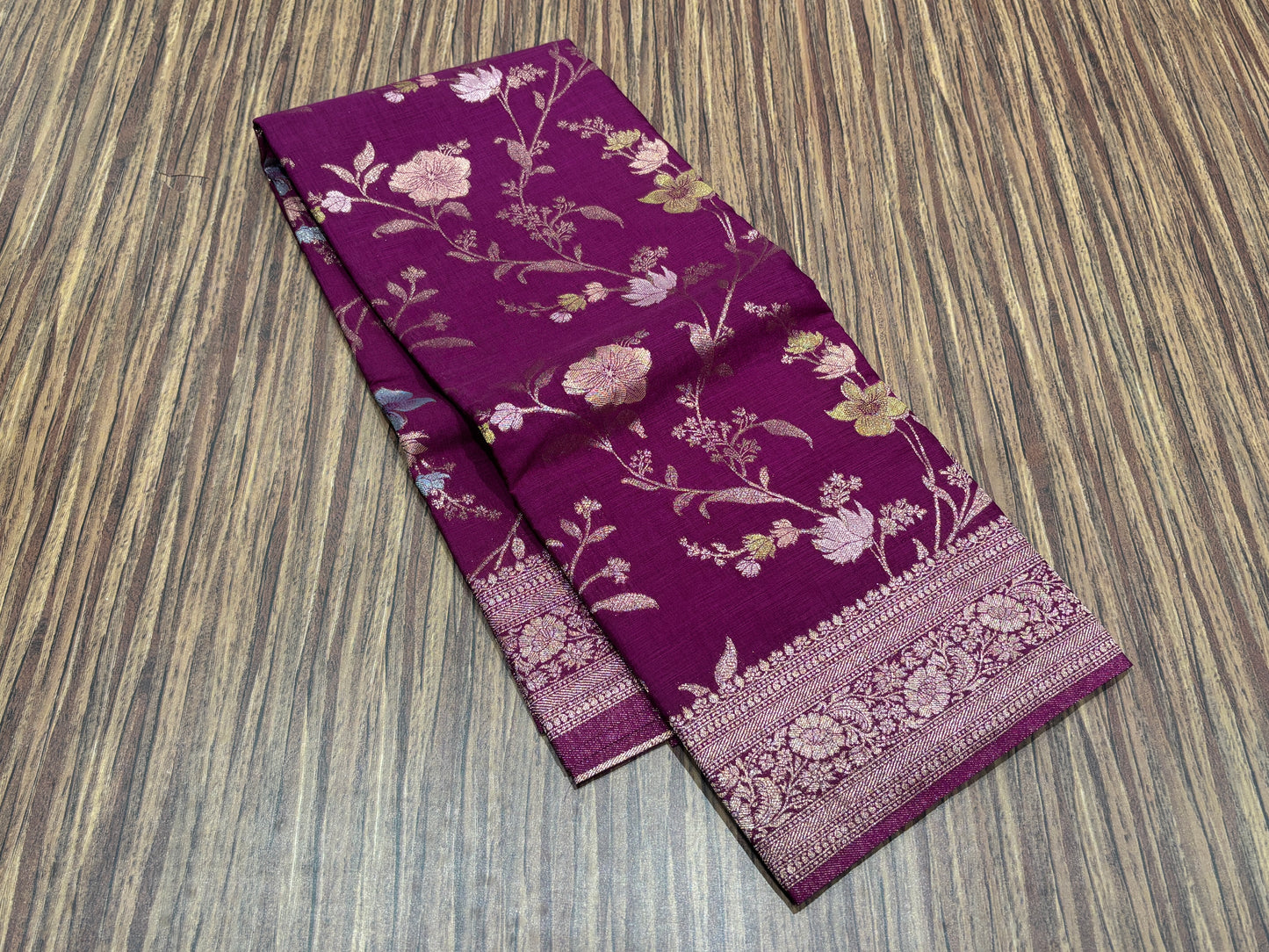Soft tussar saree