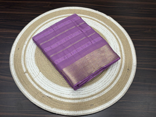 Mysore crape saree