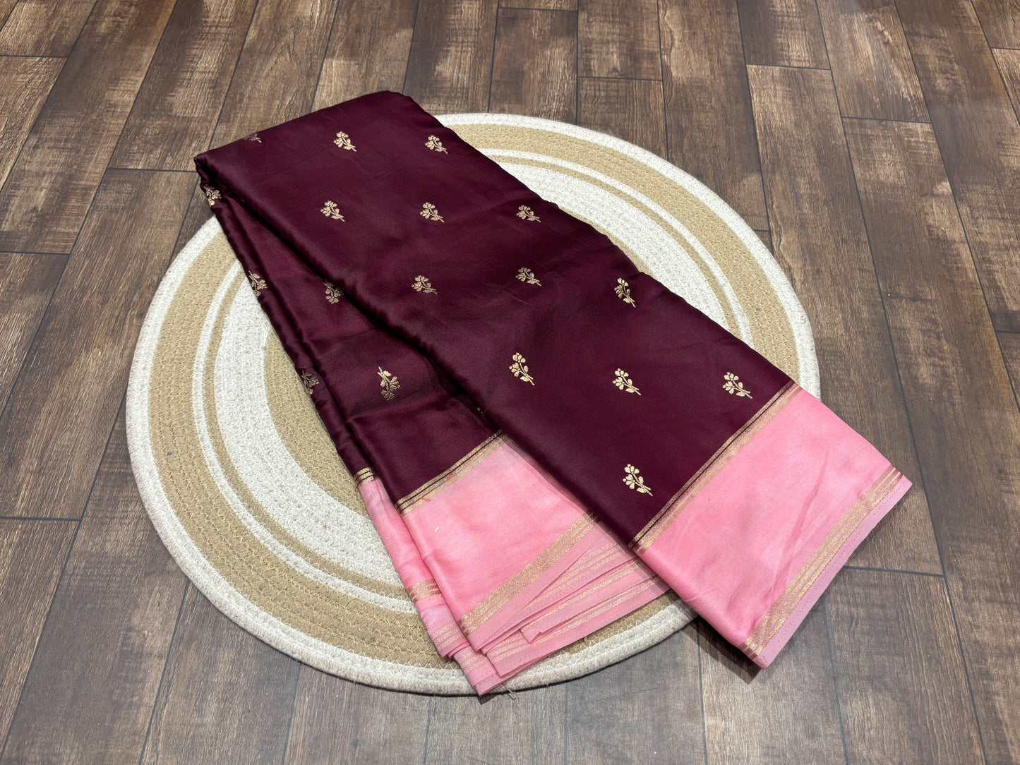 Soft crape saree