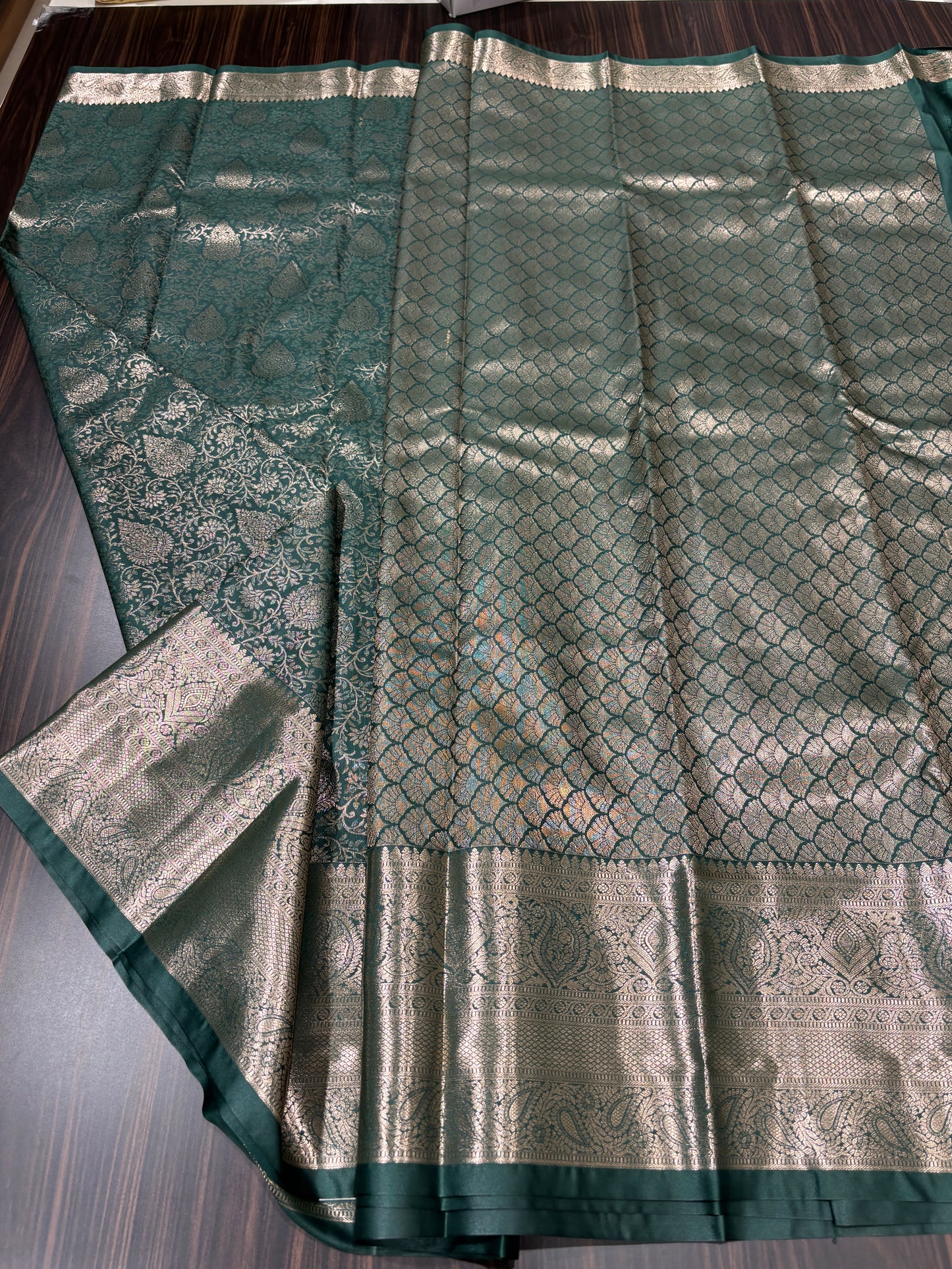 Semi Kanchipuram silk