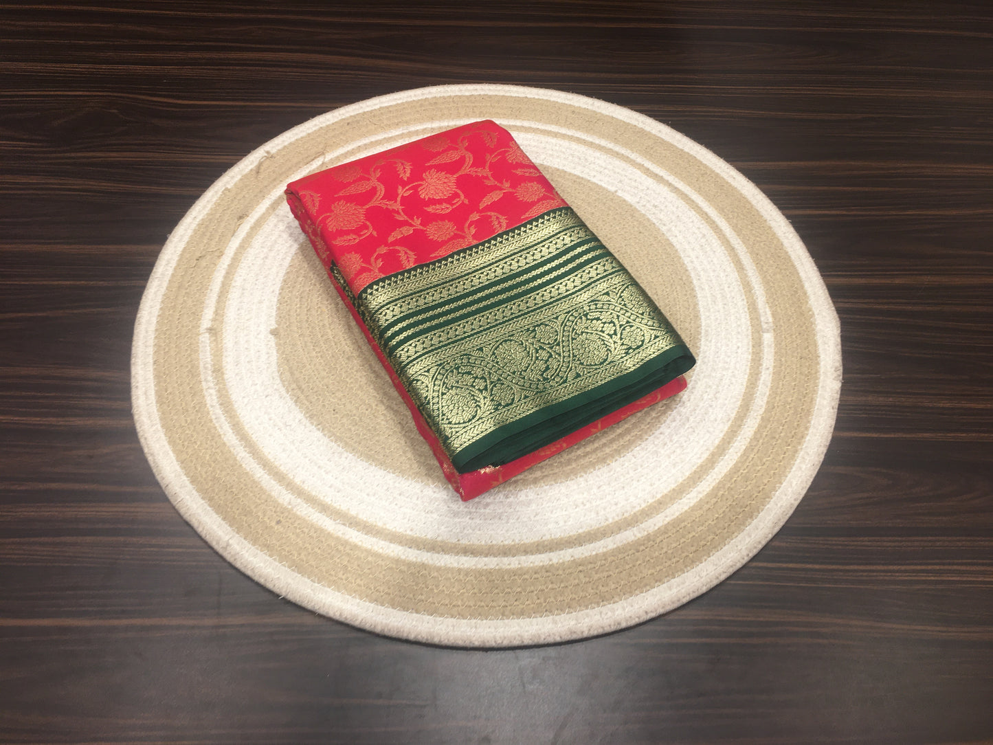 Semi Kanchipuram silk
