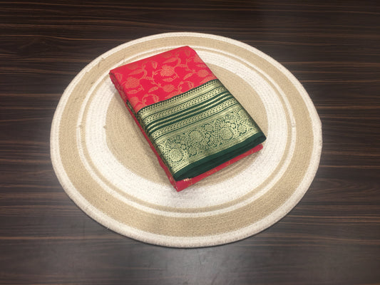 Semi Kanchipuram silk