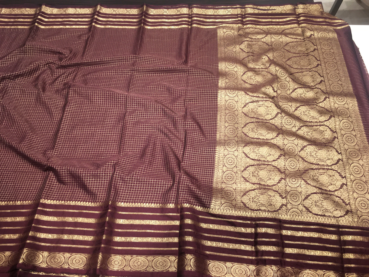 Semi Mysore crape