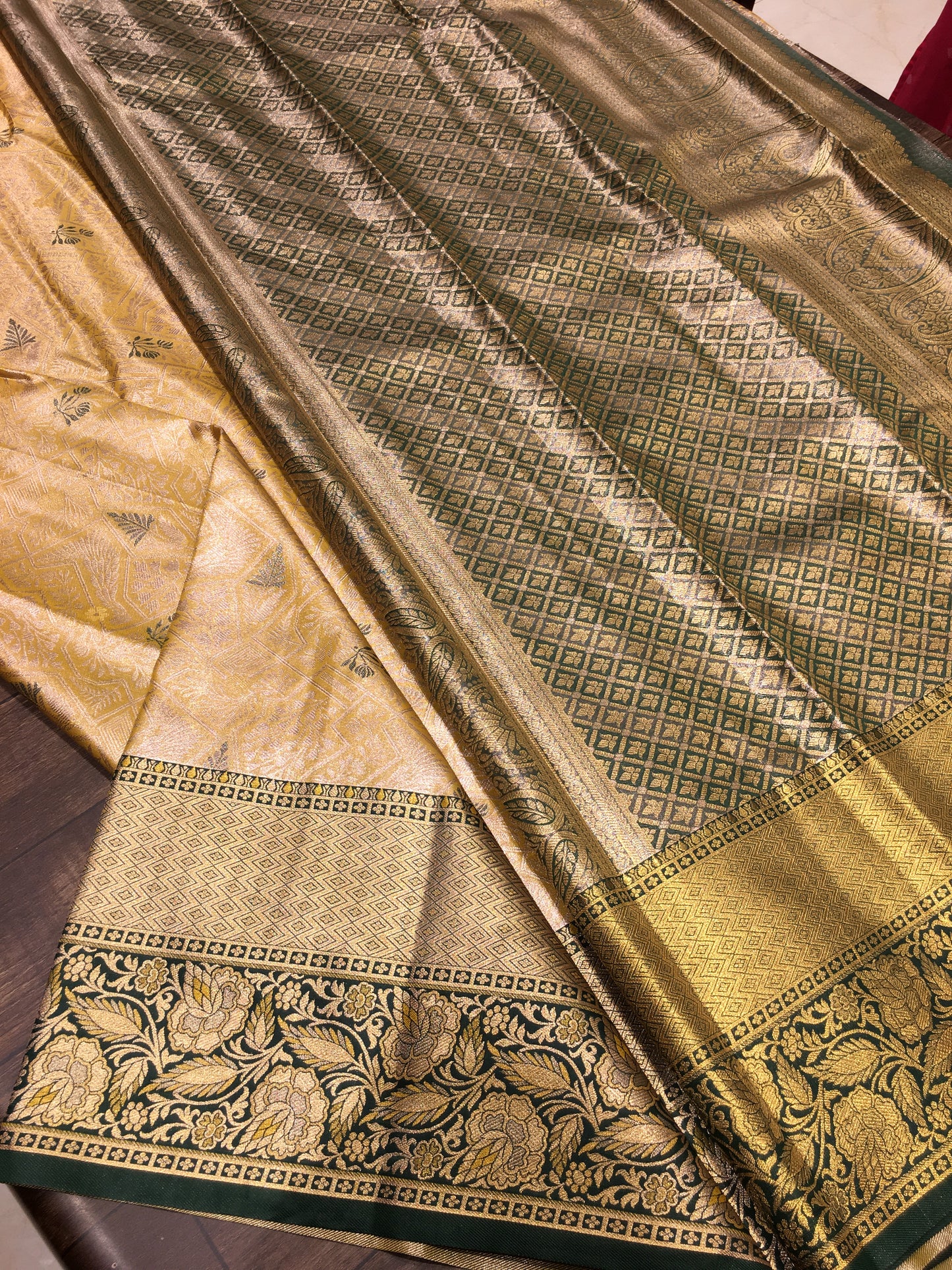 Semi Kanchipuram Tissue